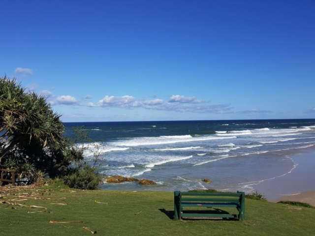 View on the walk from Cylinder to Deadmans Beach, Stradbroke Island, Qld Australia, Stay at Pats Retreat holiday accommodation located at north Stradbroke.