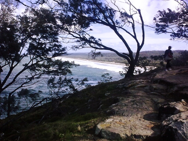 Walking Track, North Stradbroke Island, Qld Australia. Stay at Pat's Retreat beach house accommodation at north Stradbroke.
